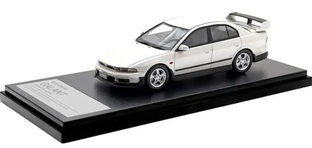 [予約] ハイストーリー 1/43 ミツビシ ギャラン スーパー VR-4 1998 カスタマイズカラー ギャラクシーホワイト　HS514WH