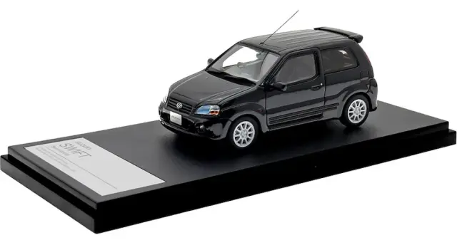 [予約] ハイストーリー 1/43 スズキ スイフト スポーツ 2003 ブルーイッシュブラックパール3	　HS519BK