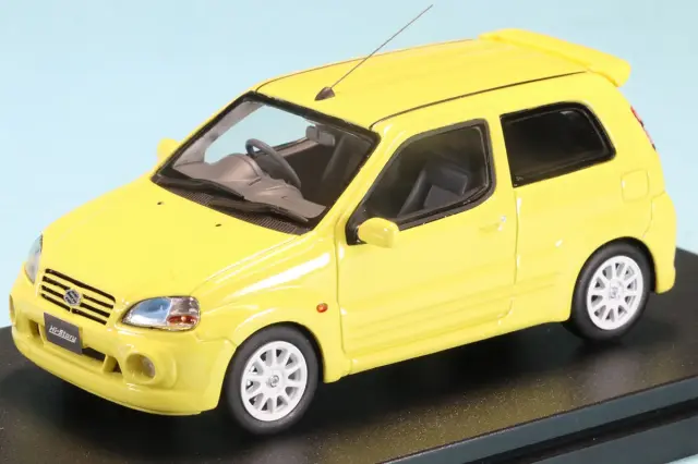 ハイストーリー 1/43 スズキ スイフト スポーツ 2003 ブリリアントイエロー　HS519YE
