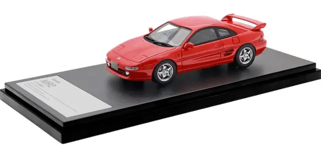 [予約] ハイストーリー 1/43 トヨタ MR2 GT 1997 スーパーレッド2　HS523RE