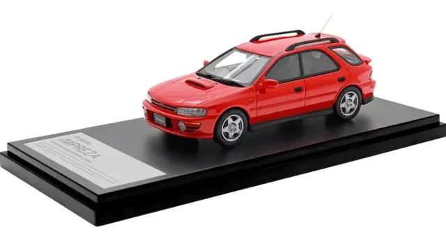 [予約] ハイストーリー 1/43 スバル インプレッサ スポーツワゴン WRX (1993) レッド　HS526RE