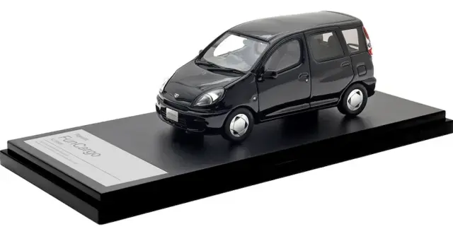 [予約] ハイストーリー 1/43 トヨタ ファンカーゴ X 1999 ブラックマイカ　HS527BK