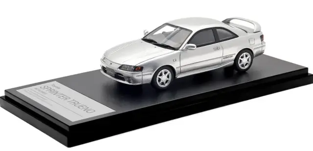 [予約] ハイストーリー 1/43 トヨタ スプリンタートレノ BZ-R 1997 シルバーメタリック　HS529SL