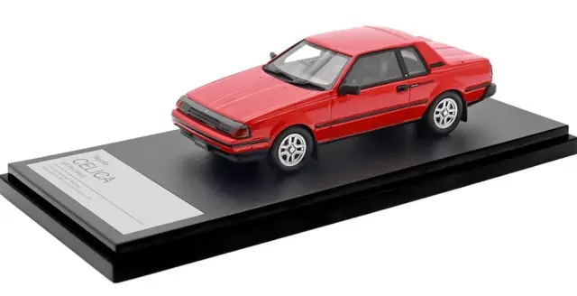 [予約] ハイストーリー 1/43 トヨタ セリカ GT-TR (1984) スーパーレッド2　HS530RE