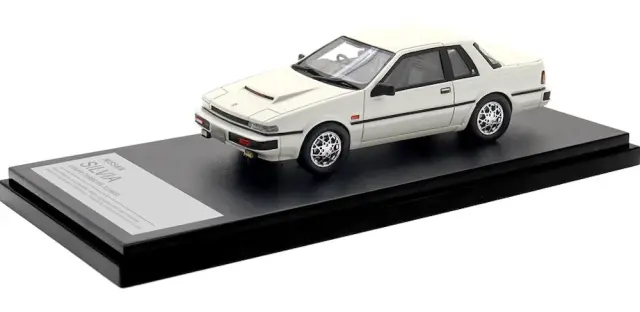 [予約] ハイストーリー 1/43 ニッサン シルビア クーペ ターボ RS-X (1983) ホワイト　HS534WH