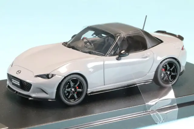 ハイストーリー 1/43 マツダ スピリット レーシング ロードスター 2025 エアログレーメタリック　HS562AG