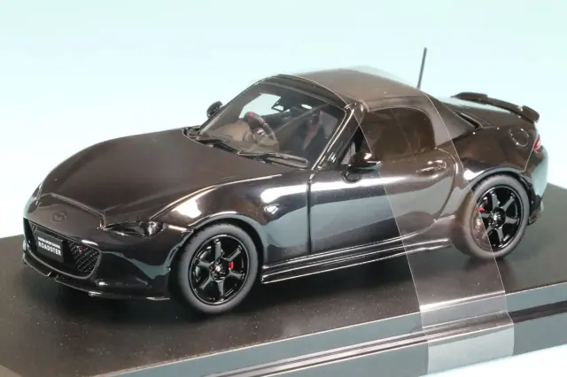 ハイストーリー 1/43 マツダ スピリット レーシング ロードスター 2025 ジェットブラックマイカ　HS562BK