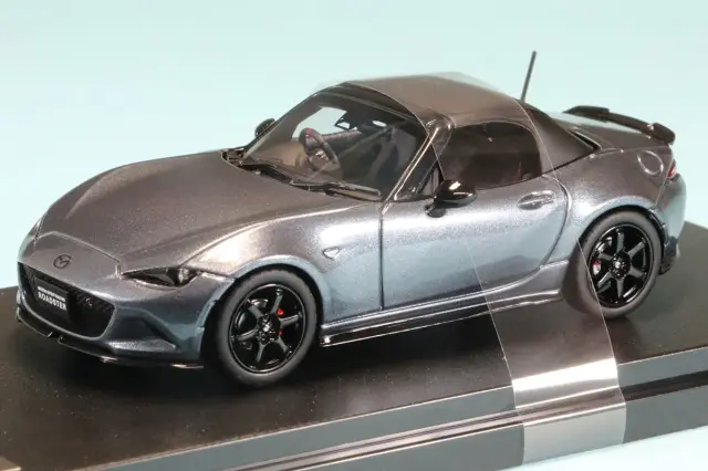 [予約]  ハイストーリー 1/43 マツダ スピリット レーシング ロードスター 2025 ポリメタルグレーメタリック　HS562PG