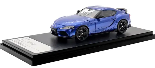[予約] ハイストーリー 1/43 トヨタ GR スープラ RZ 2025 ドーンブルーメタリック　HS575BL