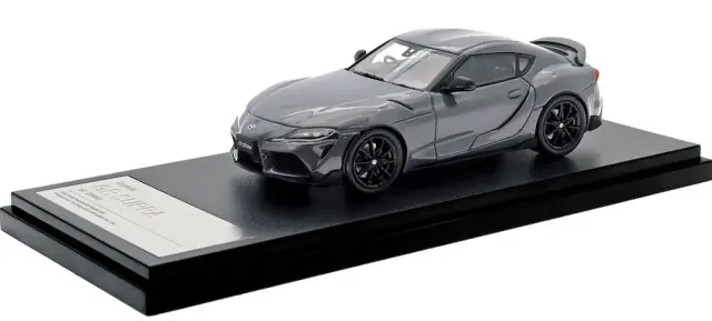 [予約] ハイストーリー 1/43 トヨタ GR スープラ RZ 2025 ボルカニックアッシュグレーメタリック　HS575GY