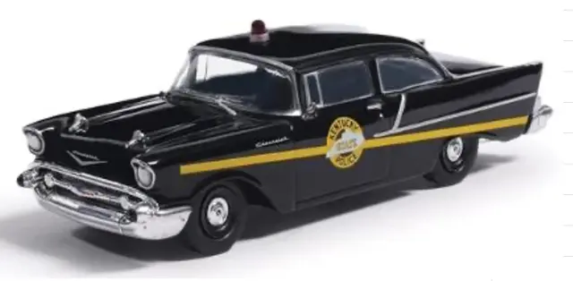 [予約] イクソ 1/64 シボレー ワンフィフティ ケンタッキー州警察 ブラック IXO USA限定シリーズ　IA64015