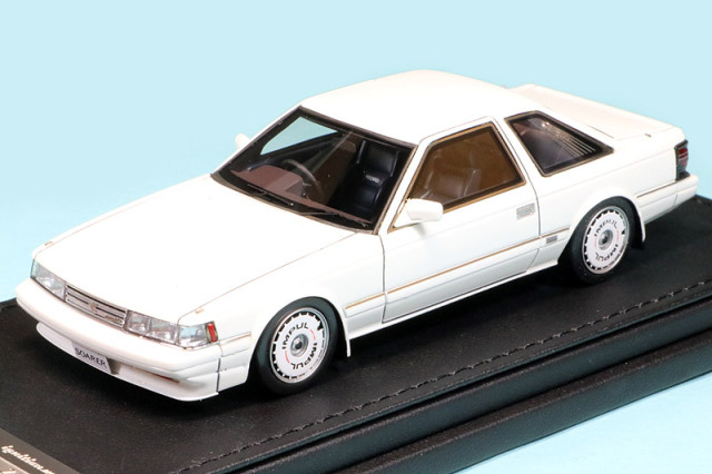 イグニッションモデル 1/43 トヨタ ソアラ 2.0 Z10 ホワイト IG2212