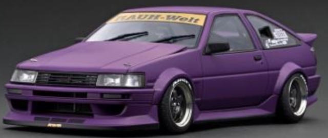 予約] イグニッションモデル 1/18 RWB トヨタ AE86 トレノ マット 