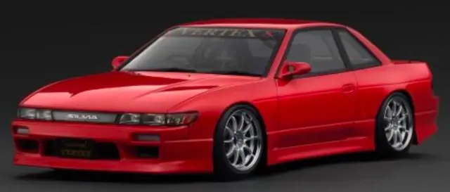 イグニッションモデル シルビア レッド 完成品ミニカー 予約] イグニッションモデル 1/18 ヴェルテックス ニッサン