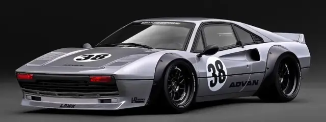 [予約] イグニッションモデル 1/18 LB-ワークス フェラーリ 308 シルバー　IG3746