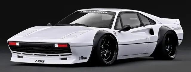 [予約] イグニッションモデル 1/18 リバティウォーク LB- WORKS フェラーリ  308 ホワイト IG3747