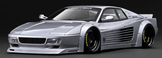[予約] イグニッションモデル 1/18 リバティウォーク LB- WORKS フェラーリ  512 シルバー IG3793