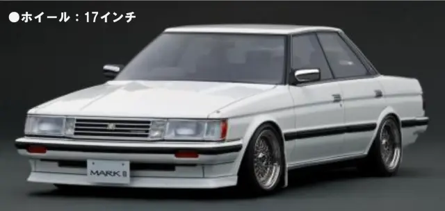 [予約] イグニッションモデル 1/18 トヨタ マーク2 GX71 ホワイト/ゴールド　IG3819