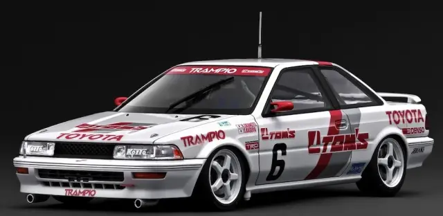 [予約] イグニションモデル 1/18 TOM'S カローラ No.6 1991 JTC IG3865