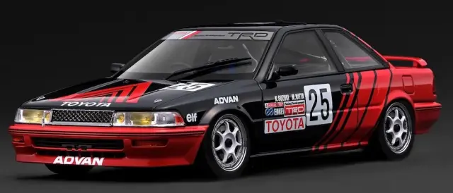 [予約] イグニションモデル 1/18 ADVAN カローラ レビン No.25 1991 JTC IG3866