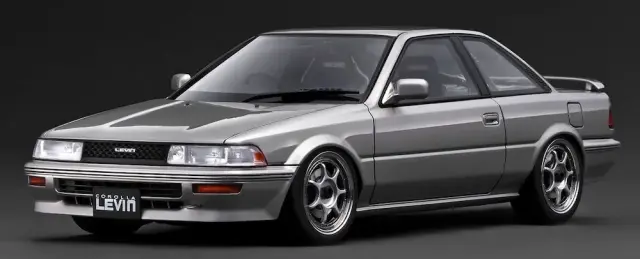 [予約] イグニッションモデル 1/18 トヨタ カローラ レビン GT APEX (AE92) ガンメタリック　IG3867