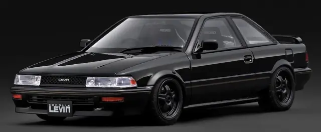 [予約] イグニションモデル 1/18 トヨタ カローラ レビン GT APEX (AE92) ブラック IG3869