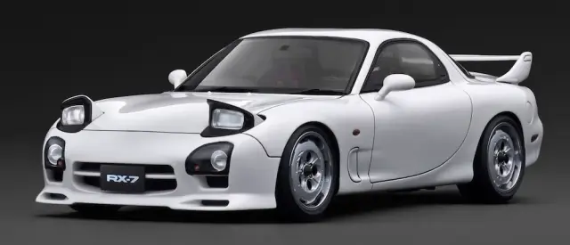 イグニッションモデル 1/43 マツダ RX-7 FC3S RE雨宮 ブルー IG2139