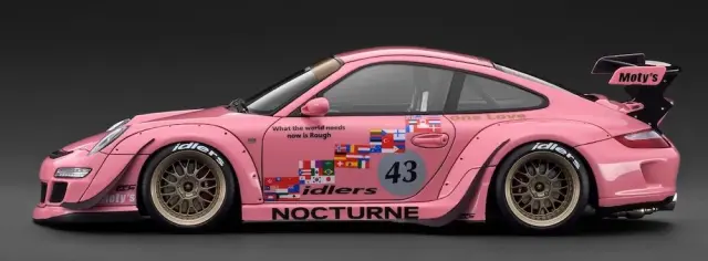 RWB997ignition Model 1/18 ピンク RWB997ignition Model 1/18 ピンク RWB997ピンク ミニカー ignition