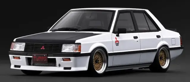 [予約] イグニッションモデル 1/18 ミツビシ ランサーEX GSRターボ (A175A) ホワイト ※ブラックボンネット　IG3967