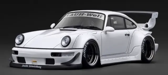 予約] イグニッションモデル 1/18 ポルシェ RWB 993 マットパープル