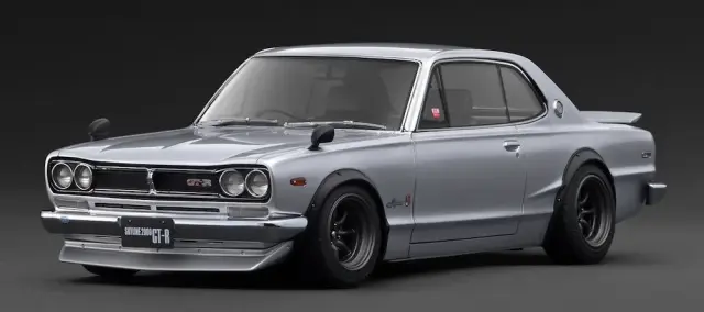 1/12ミニカー　IG 日産スカイラインケンメリ GTRロンシャン深リムカスタム 1/12ミニカー IG 日産スカイラインケンメリ GTRロンシャン深リムカスタム