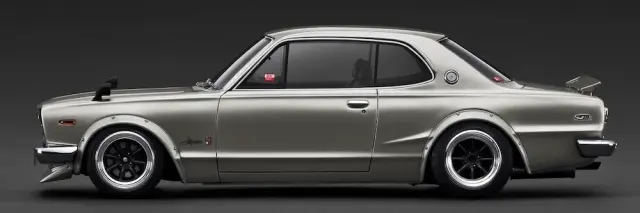 イグニッションモデル 1/18 ニッサン スカイライン GT-R KPGC10 Ignition Model 1:18 Nissan Skyline 2000 GT-R (KPGC10) in Red