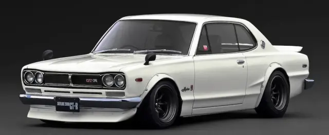 [予約] イグニッションモデル 1/18 ニッサン スカイライン 2000 GT-R KPGC10 ホワイト　IG4034