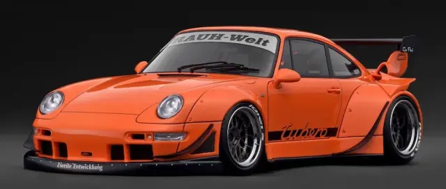 [予約] イグニッションモデル 1/18 RWB ポルシェ 911 993 オレンジメタリック　IG4036