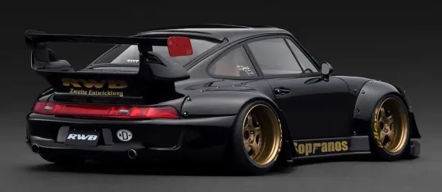 予約] イグニッションモデル 1/18 ポルシェ RWB 993 ブラック IG4037