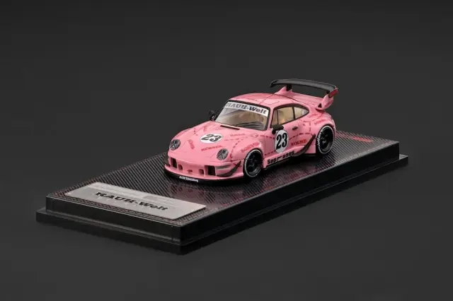 [予約] イグニッションモデル 1/64 RWBポルシェ 911  993 ピンク　IG4210