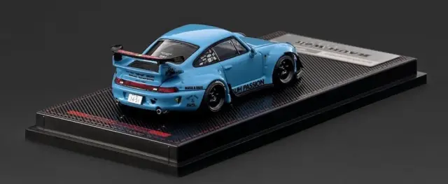 予約] イグニッション 1/64 ポルシェ RWB 993 ライトブルー IG4211