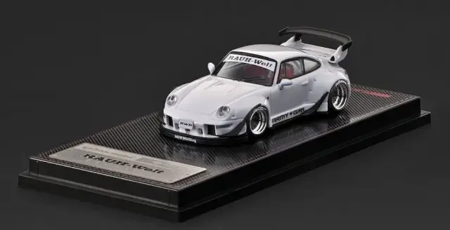 予約] イグニッション 1/64 ポルシェ RWB 993 ホワイトメタリック