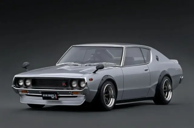 [予約] イグニッションモデル 1/18 ニッサン スカイライン 2000 GT-R (KPGC110) シルバー　IG4255