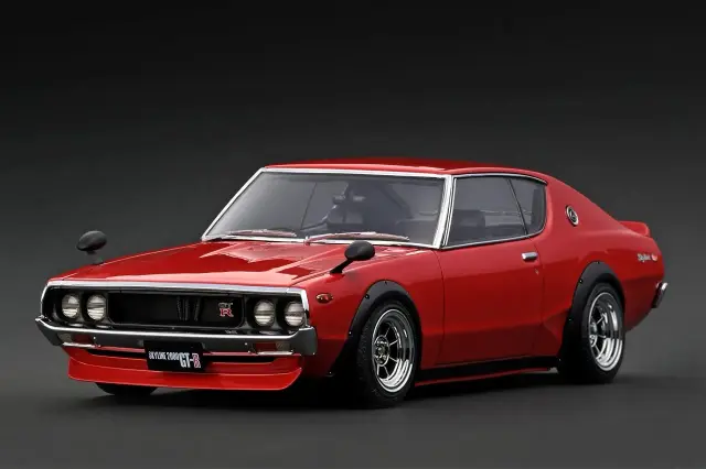 [予約] イグニッションモデル 1/18 ニッサン スカイライン 2000 GT-R (KPGC110) レッド　IG4257