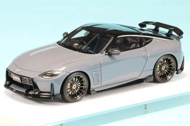 アイドロン 1/43 インパル フェアレディZ 2023 ステルスグレー / スーパーブラック　EM797D
