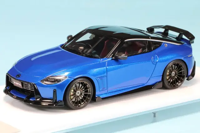 アイドロン 1/43 インパル フェアレディZ 2023 セイランブルー / スーパーブラック　EM797A