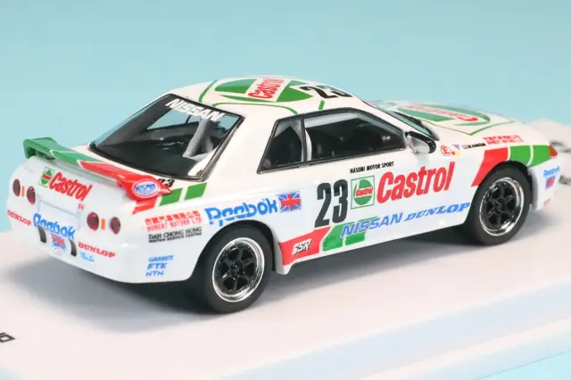 京商 1/64 [MOTN] カストロール スカイライン GT-R(R32) Gr.A 1990 No