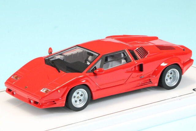 トゥルースケールモデル 1/43 ランボルギーニ カウンタック 25thアニバーサリー ロッソ　TSM430658