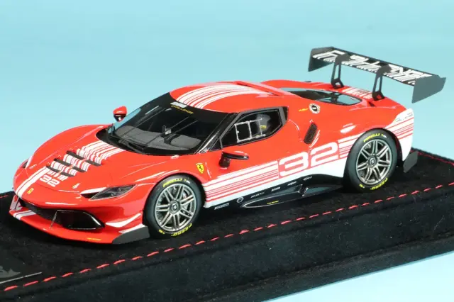 BBR 1/43 フェラーリ 296 チャレンジ 2023 ピレリトロフィー ムジェロ フィナーリ モンディアーリ　BBRC293