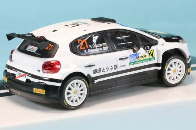 1/43シトロエン C3 ラリー2 藤原とうふ店 2024年ラリージャパン 1/43