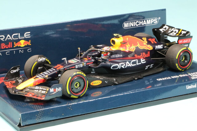 ミニチャンプス 1/43 レッドブル RB18 マイアミGP 2022 S.ペレス　417220511