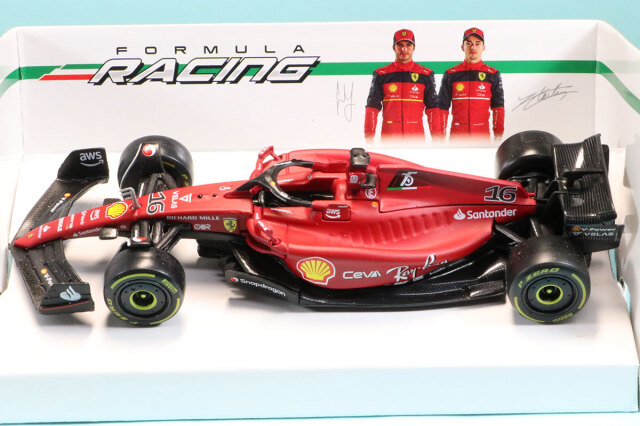 ブラーゴ 1/43 スクーデリア フェラーリ F1-75 2022 C.ルクレール　18-36832L