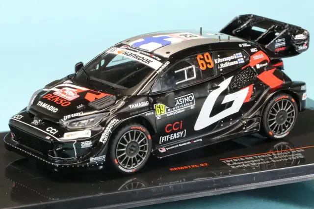 イクソ 1/43 トヨタ GR ヤリス ラリー1 モンテカルロ 2025 No.69 K.ロバンペラ RAM972C