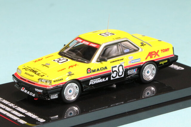 イノモデル 1/64 ニッサン スカイライン 2000 ターボ RS-X DR30 JTC 1987 No.50　IN64-R30-JTC97HMD